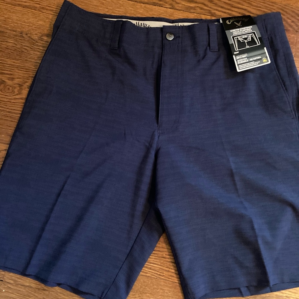 callaway golf shorts NWT